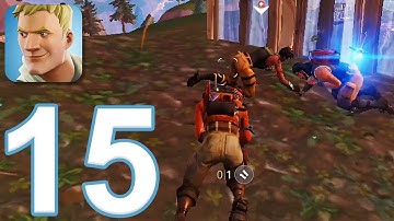 Fortnite Chapter 1 Mobile - Gameplay Walkthrough Part 15 - 50v50 v2 (iOS, Android)