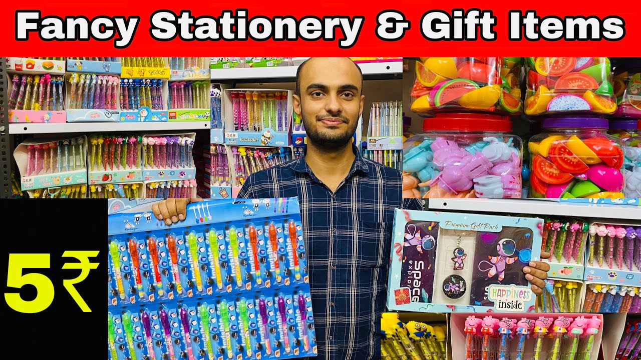 Cheapest Stationery 5 ₹ से Pen,Pencil, Eraser & Colours Wholesale
