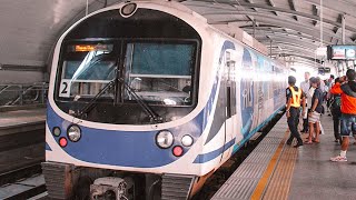 [4k] how to go Bangkok City /Sukhumvit Nana by train from Airport