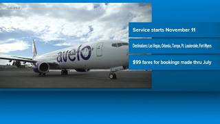 Avelo airlines announced direct flights from McKinney to major destinations including Las Vegas