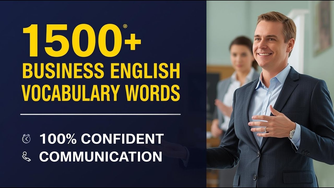 [Phần 1] Tự Tin Giao Tiếp Nơi Làm Việc 1500 Từ Vựng Tiếng Anh Công Sở Cần Phải Biết