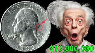 1983 P Washington Quarter Worth $13 Million?! 💰 Rare Coin Hidden in Your Change! | Coin Value Guide