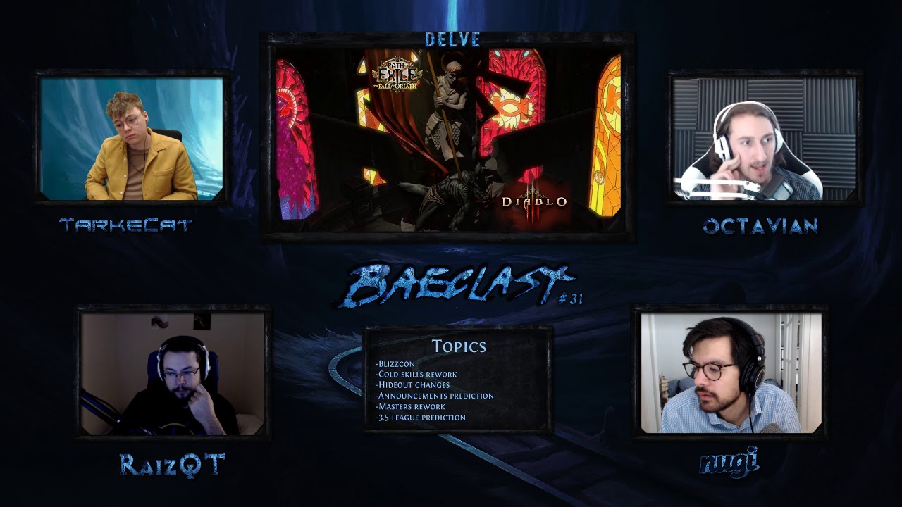 satire comedy Baeclast #31 PoE Patch 3.5 & Diablo Im-mobile PART ONE