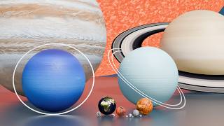 Solar System 3D Size Comparison | 3D Real Scale Comparison!