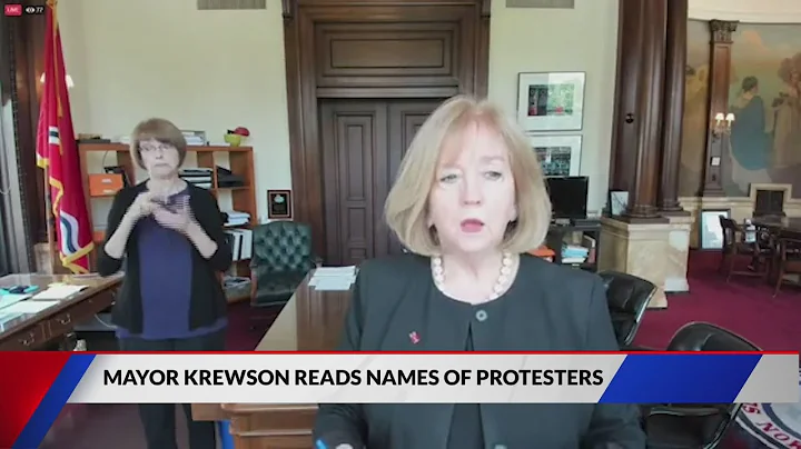 Krewson apologizes after giving out protesters nam...