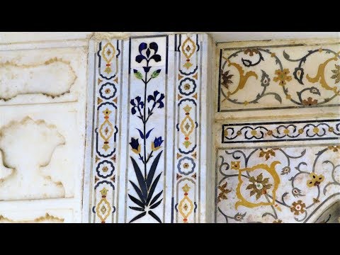 Taj Mahal Interior Design 4k Uhd 2160p 4320x2160 Youtube