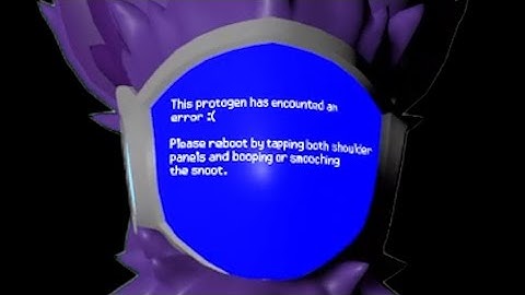 A Protogen Error Error Error (LIVE)