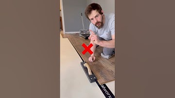 Wrong Tapping Block Can Ruin Your Laminate #flooring #laminate #installer