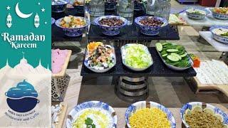 بوفيه فطور رمضان في فندق ميرا الواجهة البحرية جدة