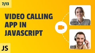 Celebrity JavaScript Video Calling Application | Part 7/13 - Coding Audio Video Element | Video SDK Profile
