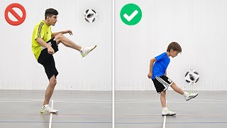 THIS IS WHY at 6 YEARS OLD he easily juggle the ball 100 TIMES ● Football Juggling Tutorial image