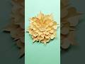 Easy Paper Flowers | Paper flower making idea 🌼 #shorts #paperflower #diy #trending
