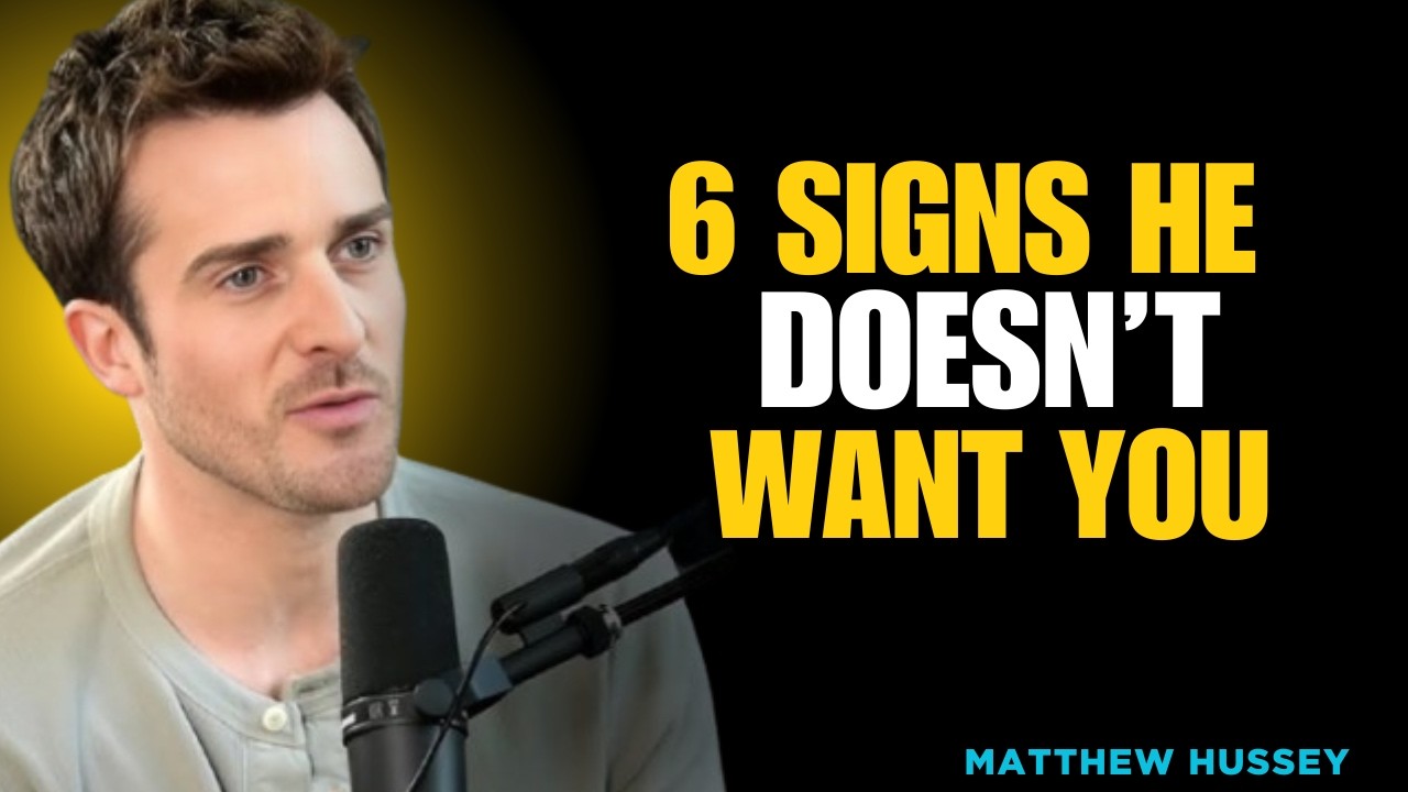 6 Clear Signs He’s Not Interested in You | Matthew Hussey’s Must-Know Advice