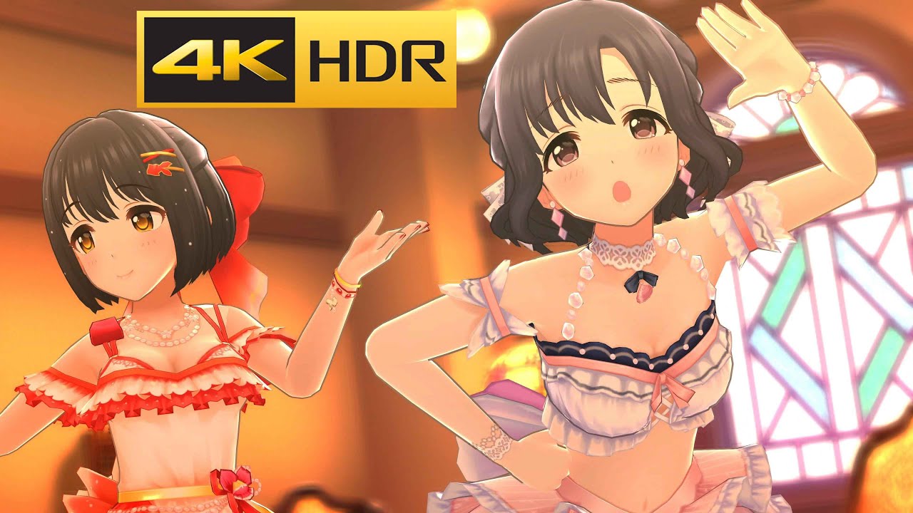 4K HDR「幸せの法則～ルール～」(白菊ほたる 水着限定SSR6)【デレステ