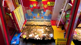 MARGATE: NEVER SEEN this MACHINE before! | 2p Coin Pusher | Amusement Arcade | Episode 70 screenshot 3