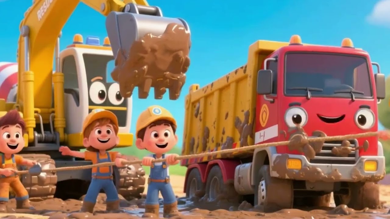 Truck Rescue Mission | Animated Children’s Song