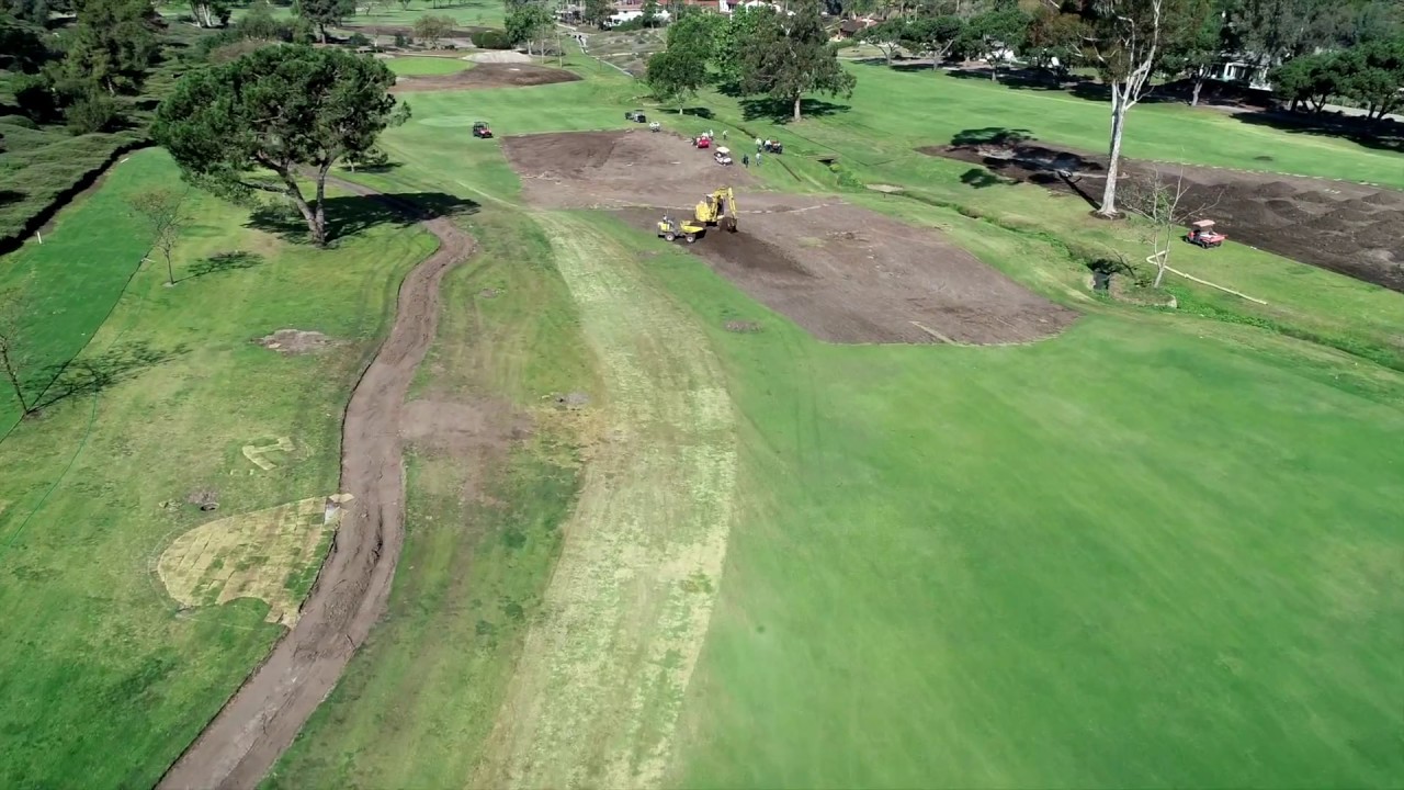Hole 15 Cart Path Removed, Fairway And Green Surrounds Re-Shaping