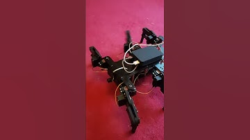 FPGA Hexapod Turning away from an object