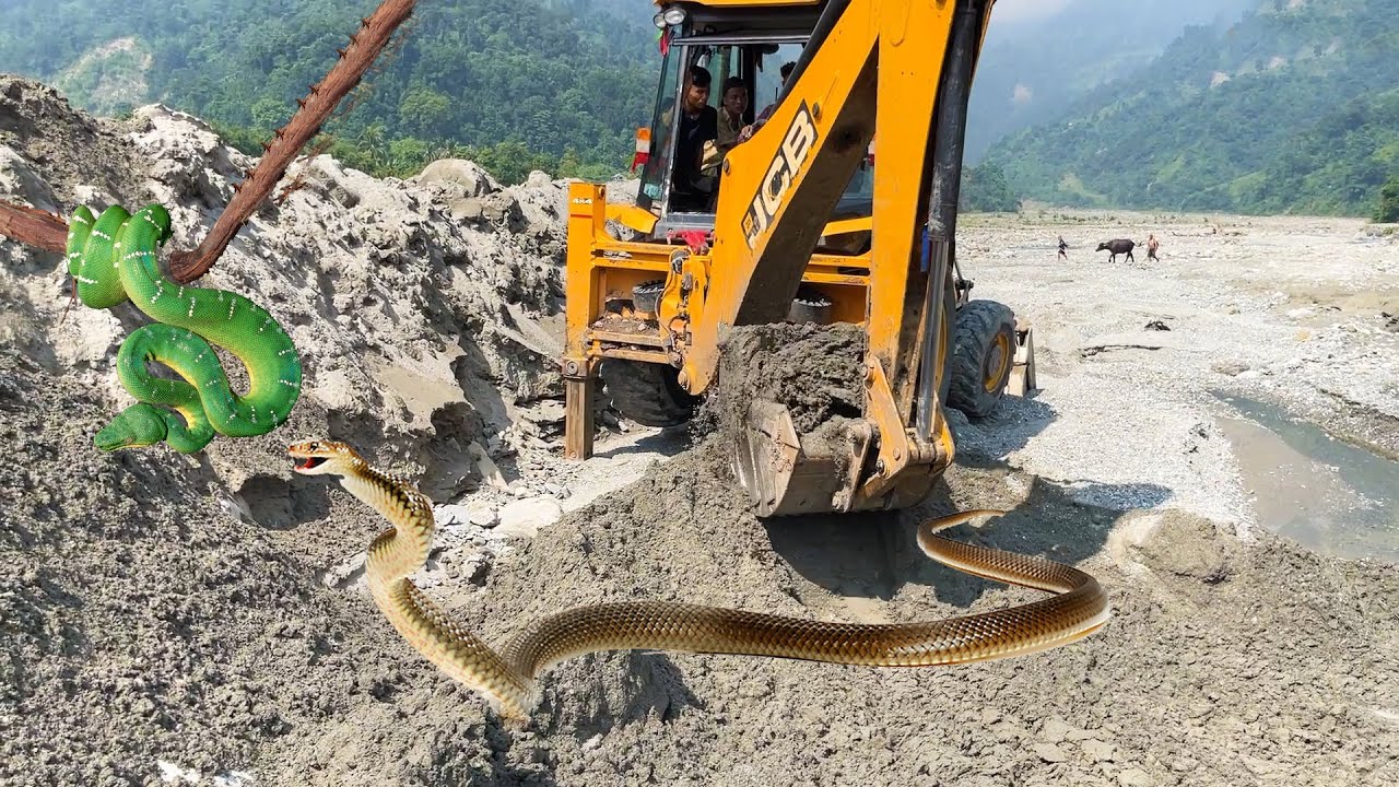 Canal Construction Work in Progress- Dozer Video-Part #2