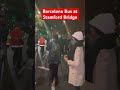 Barcelona leaving bus leaving Stanford Bridge #football #football #soccer