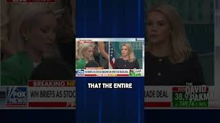 Karoline Leavitt drops DISGUSTING BOMB on live TV #shorts
