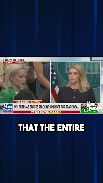 Karoline Leavitt drops DISGUSTING BOMB on live TV #shorts