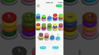 Level-707 in color hoop stack
