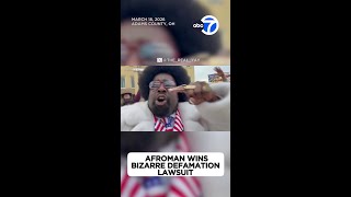 Rapper Afroman wins lawsuit against police over viral music videos