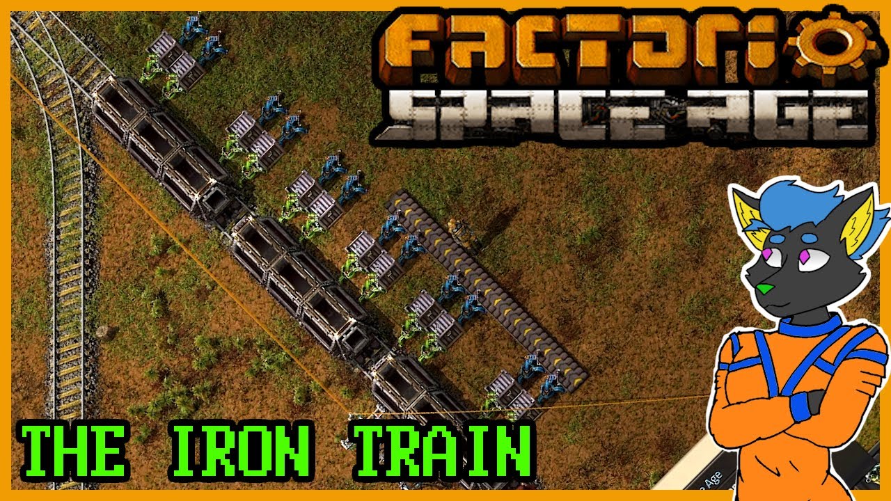 Or the Iron Train | Factorio: Space Age #25 - YouTube