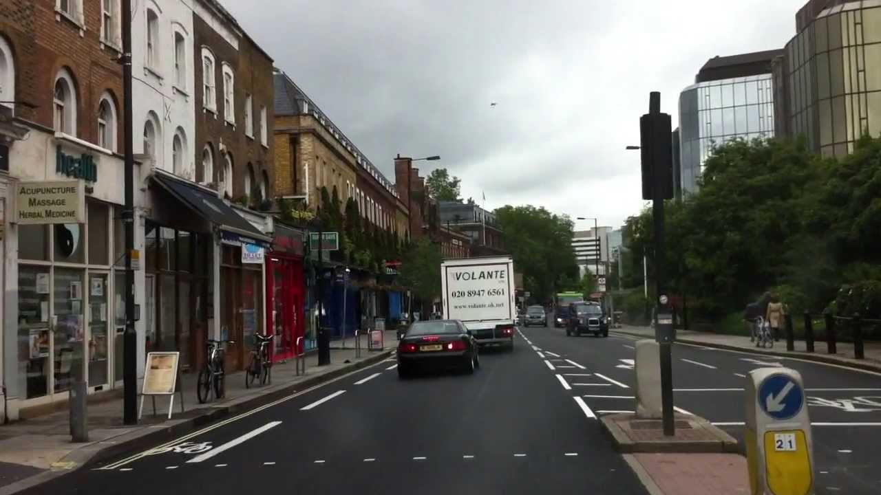 London streets (87.) - Campden Hill (W8) - Hammersmith Road (W14)