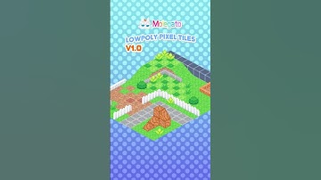 We made some lowpoly tiles on stream that you can get from my ☕️ for free for your gamedev projects!