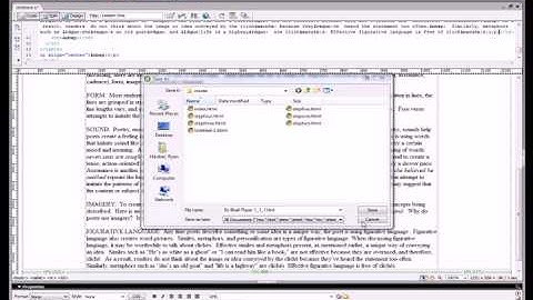 SCCS HTML Upload to WebCT.avi