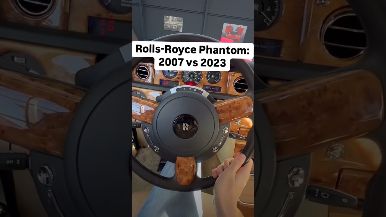 Rolls-Royce Phantom 2007 vs 2023 🔥🔥 