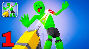 Zom Hunt - Arrow Havoc - Gameplay Walkthrough Part 1 - Arrow Ragdoll Shooter (Android, iOS)