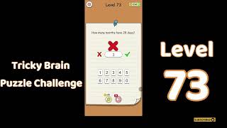 Tricky Brain Puzzle Challenge Level 73 Walkthrough 🧠🔥 | Mind-Bending Riddles | Mini Boss