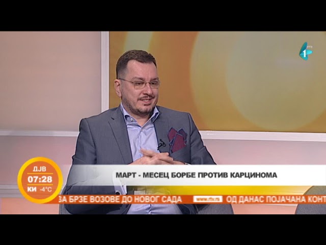 Gost prof. dr Goran Malenković, ginekolog onkolog sa Medicinskog fakulteta Univerziteta u Novom Sadu