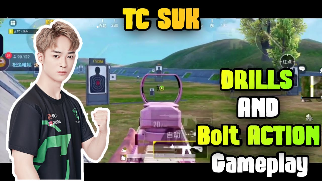 TC SUK New Drills | TC SUK Bolt Action Gameplay | TC SUK | Pubg Mobile | Game For Peace