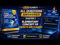 Elementary Concept of Objects and Classes | Class 9 Computer | Chapter 3 | All Answers