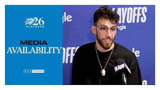 Chet Holmgren on the Game 3 win over Lakers | WCS Game 3 | Postgame Media | May 9, 2026
