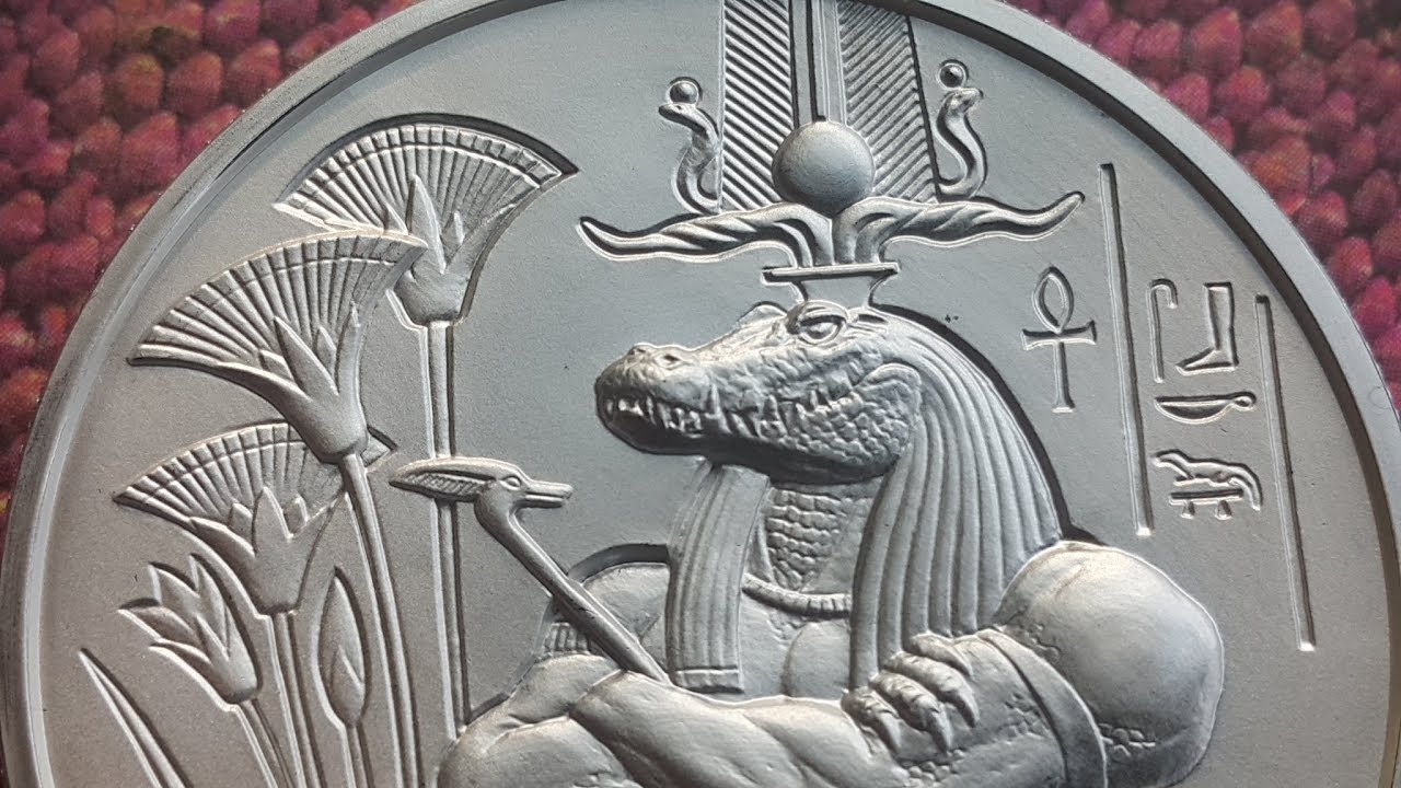 Sobek 2oz Ultra High Relief Silver Round