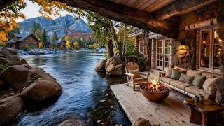 This Riverside Porch Soft Piano, Campfire &amp; Nature Sounds Feels Like Real Life