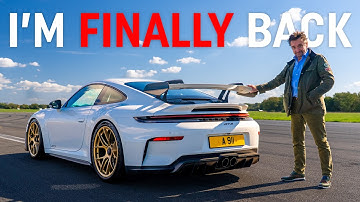 Richard Hammond Returns to the Top Gear Test Track with a New Porsche