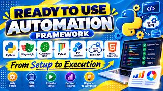 Ready To Use Automation Framework : Python, Playwright, API, Behave Cucumber, Allure Reporting