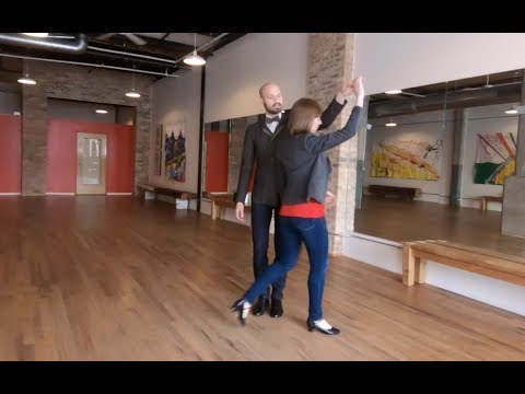 Wedding Dance Lesson - Under Arm Turn