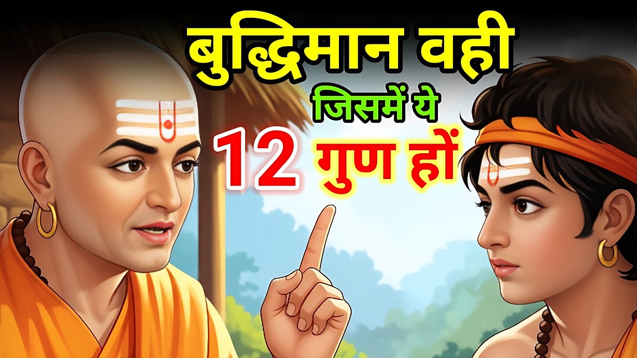बुद्धिमान व्यक्ति में ये 12 लक्षण होते हैं | chanakya niti | Signs Of intelligent Person 