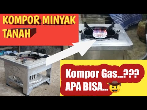 Video: Bisakah kompor minyak diubah menjadi gas?