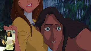ميريت ألفريد ⬅ جين / زياد صبري ⬅ طرزان ( فيلم Tarzan )