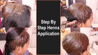 How to apply henna on hair step by step application method screenshot 3