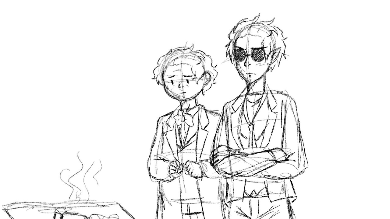 [Good Omens] Who Broke It Meme