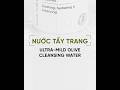 Ultra mild OLIVE Cleansing Water - Tẩy trang êm dịu, giữ trọn độ ẩm tự nhiên